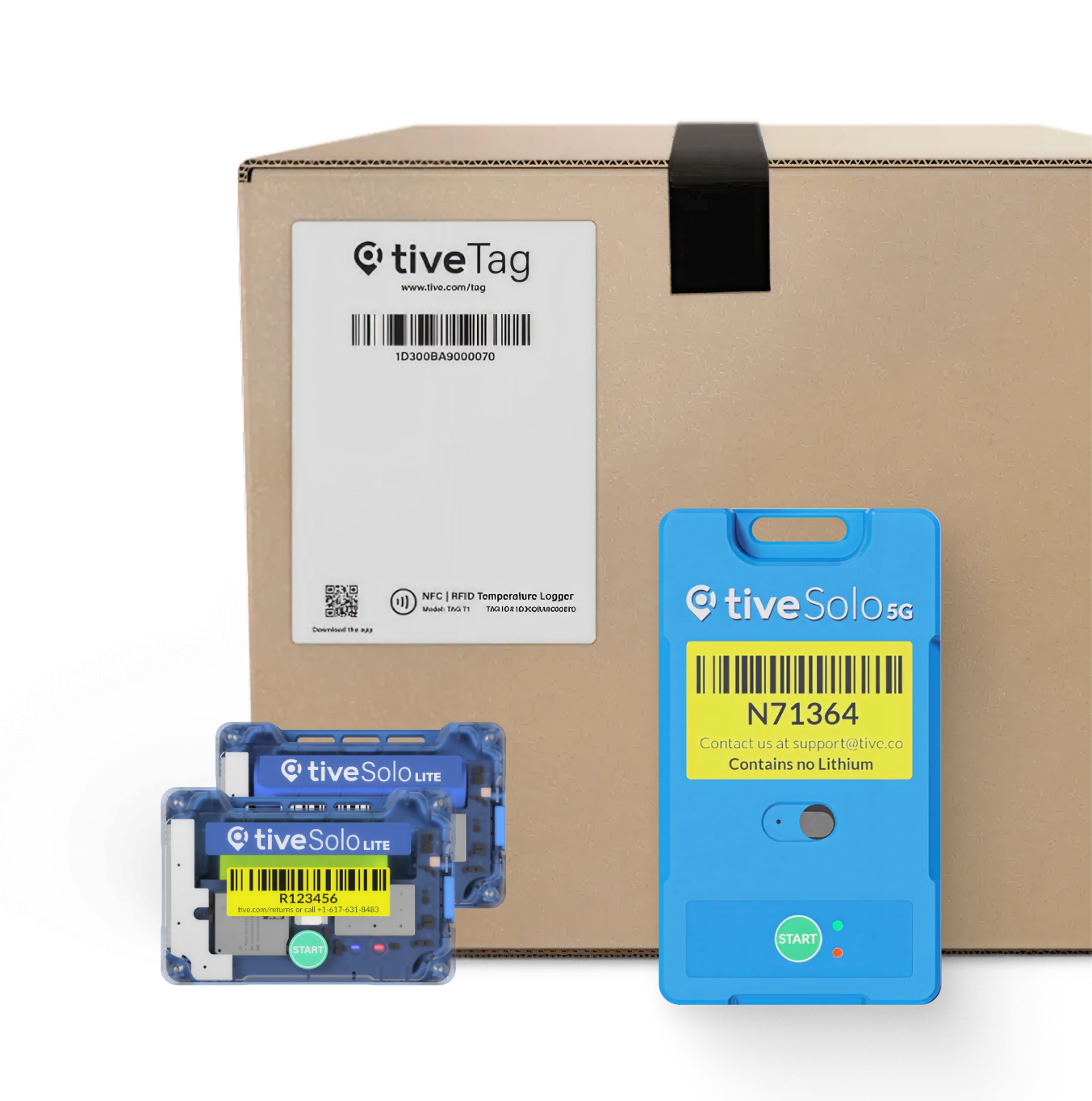 Shipping Box with GPS Trackers